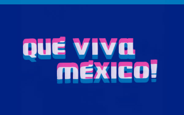 screenshot from ¡Que viva México!, Sergei M. Eisenstein